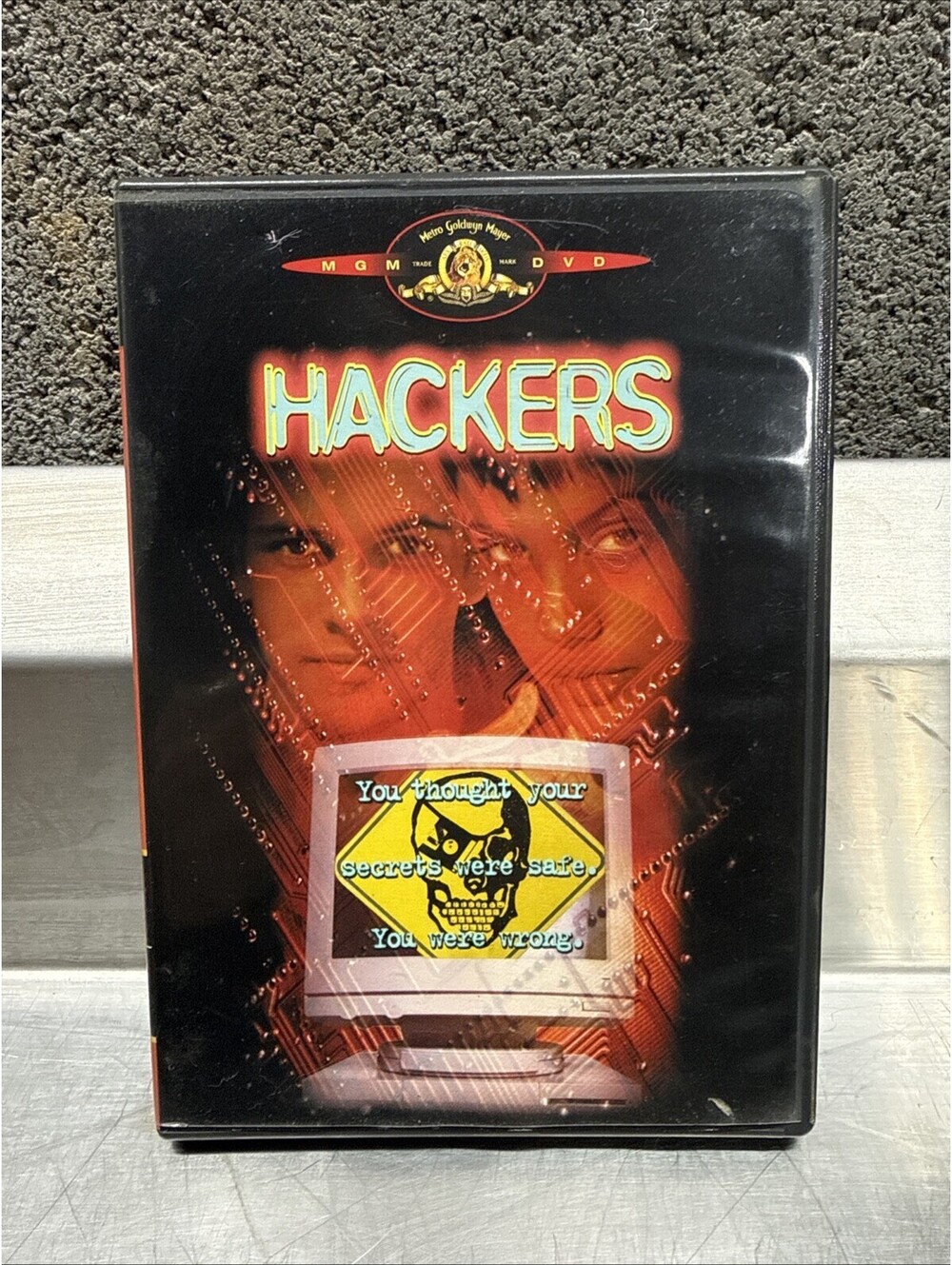 Hackers DVD 1995 Jonny Lee Miller Angelina Jolie Jesse Bradford Crime Drama D20
